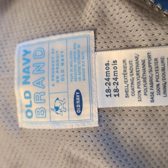 Grey mesh lined hooded windbreaker jacket - Picture 3 of 4